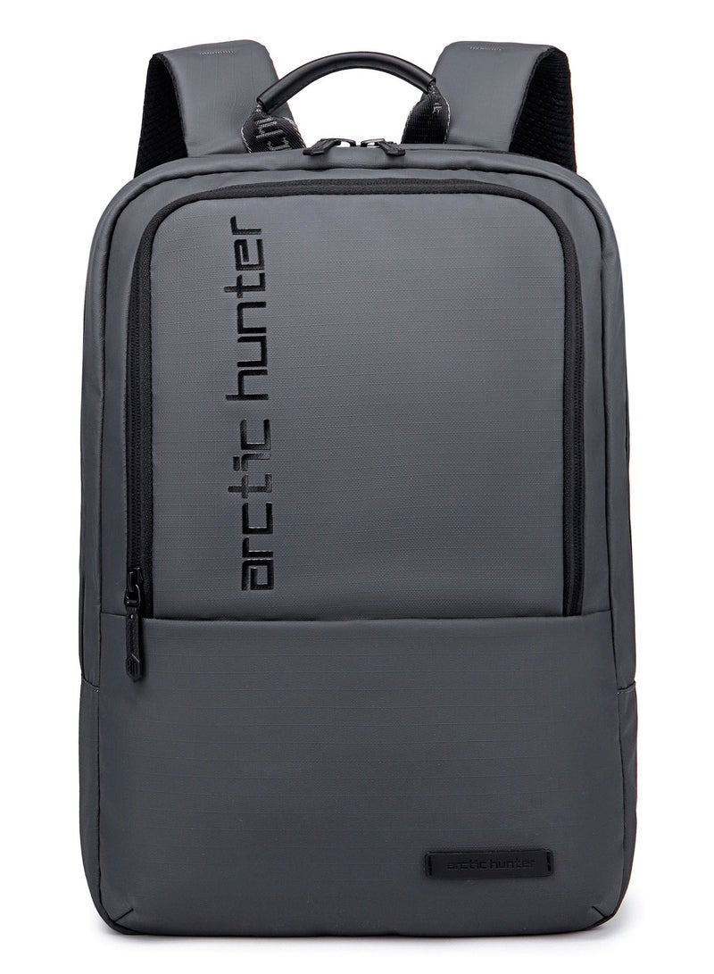 ARCTIC HUNTER Water Repellent Laptop Backpack 15.6 Inch Polyester Travel Shoulder bag for Men and Women, B00529, Grey - Image 3